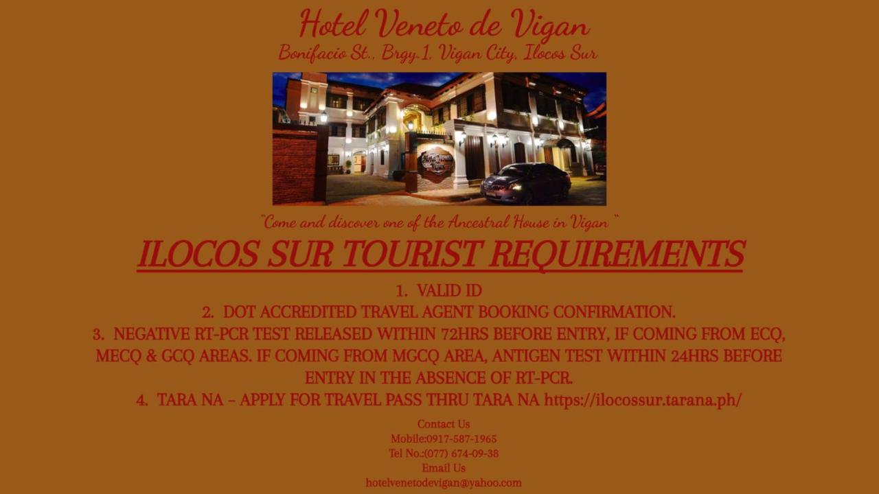 Hotel Veneto De Βιγκάν Εξωτερικό φωτογραφία
